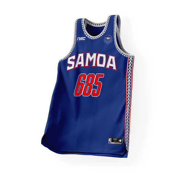 NSW Samoa J.R.U - Basketball Jersey