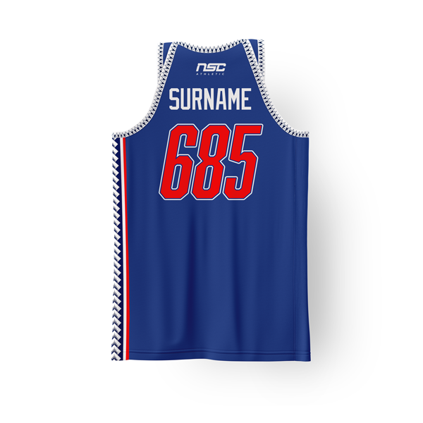 NSW Samoa J.R.U - Basketball Jersey