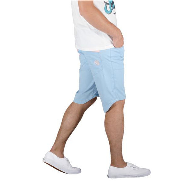 Bass Drop Shorts - Baby Blue/Pink