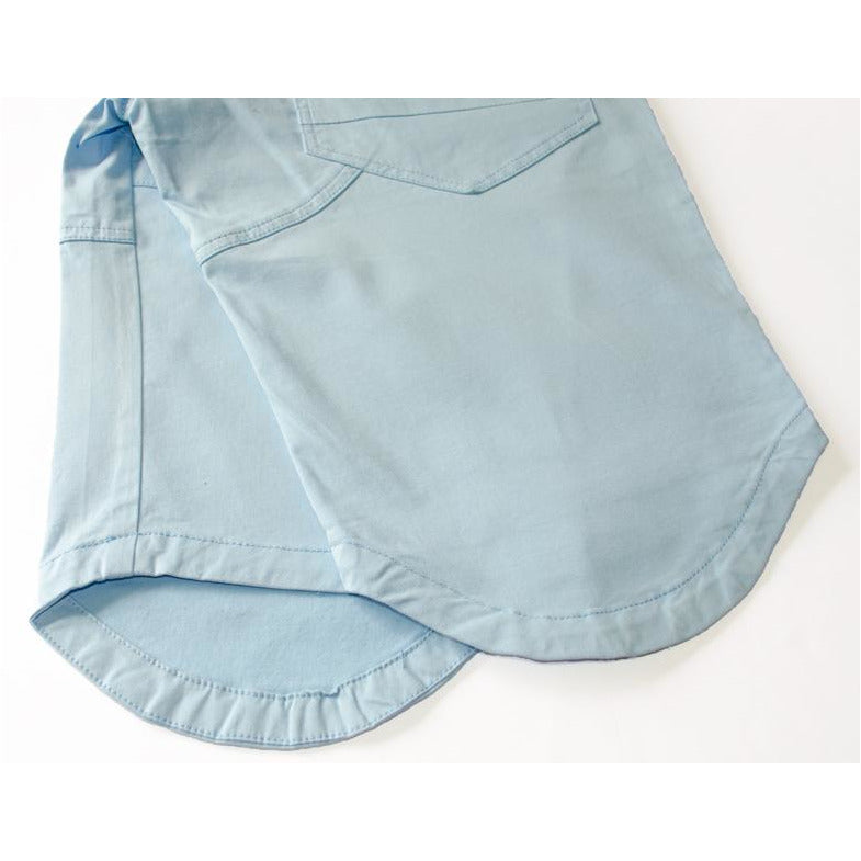 Bass Drop Shorts - Baby Blue/Pink