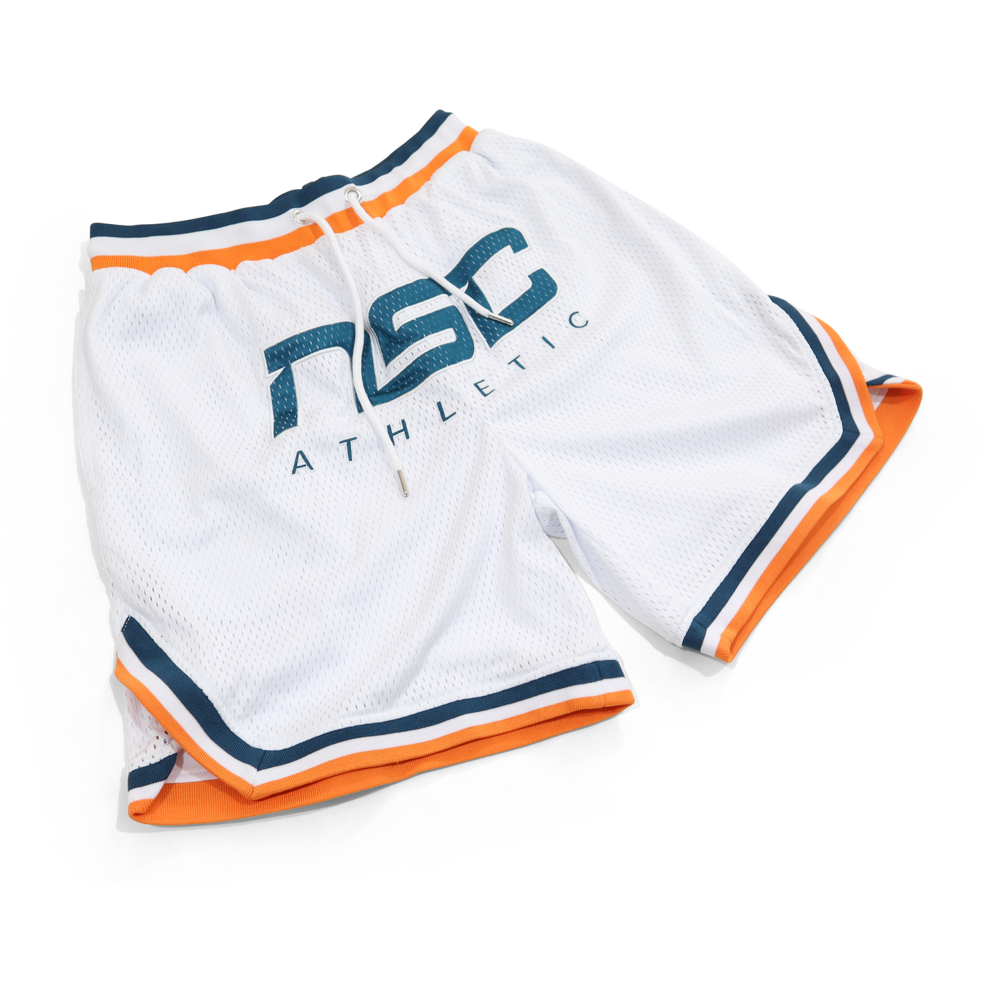 NSC Retro Basketball Shorts - Miami Dolphin Colourway