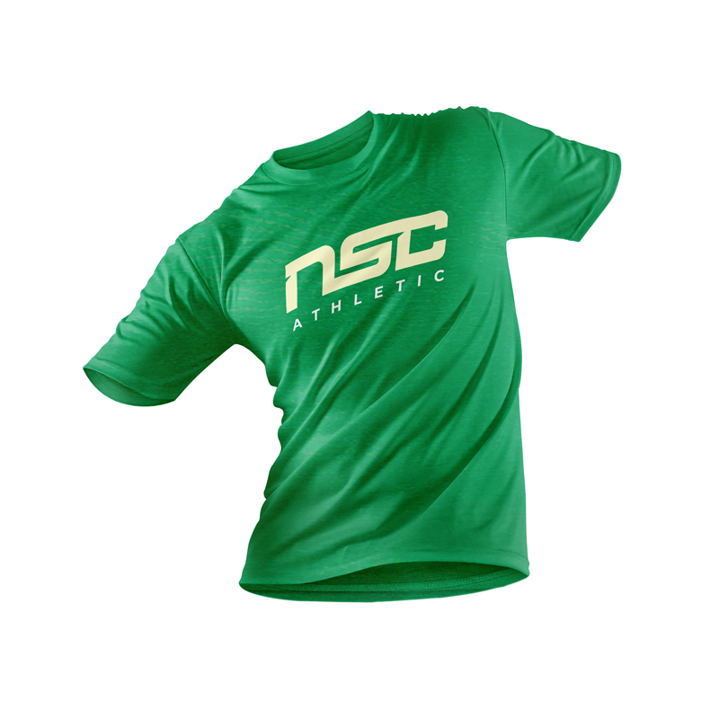 NSC 2022 Training Tee - Kelly Green Marle