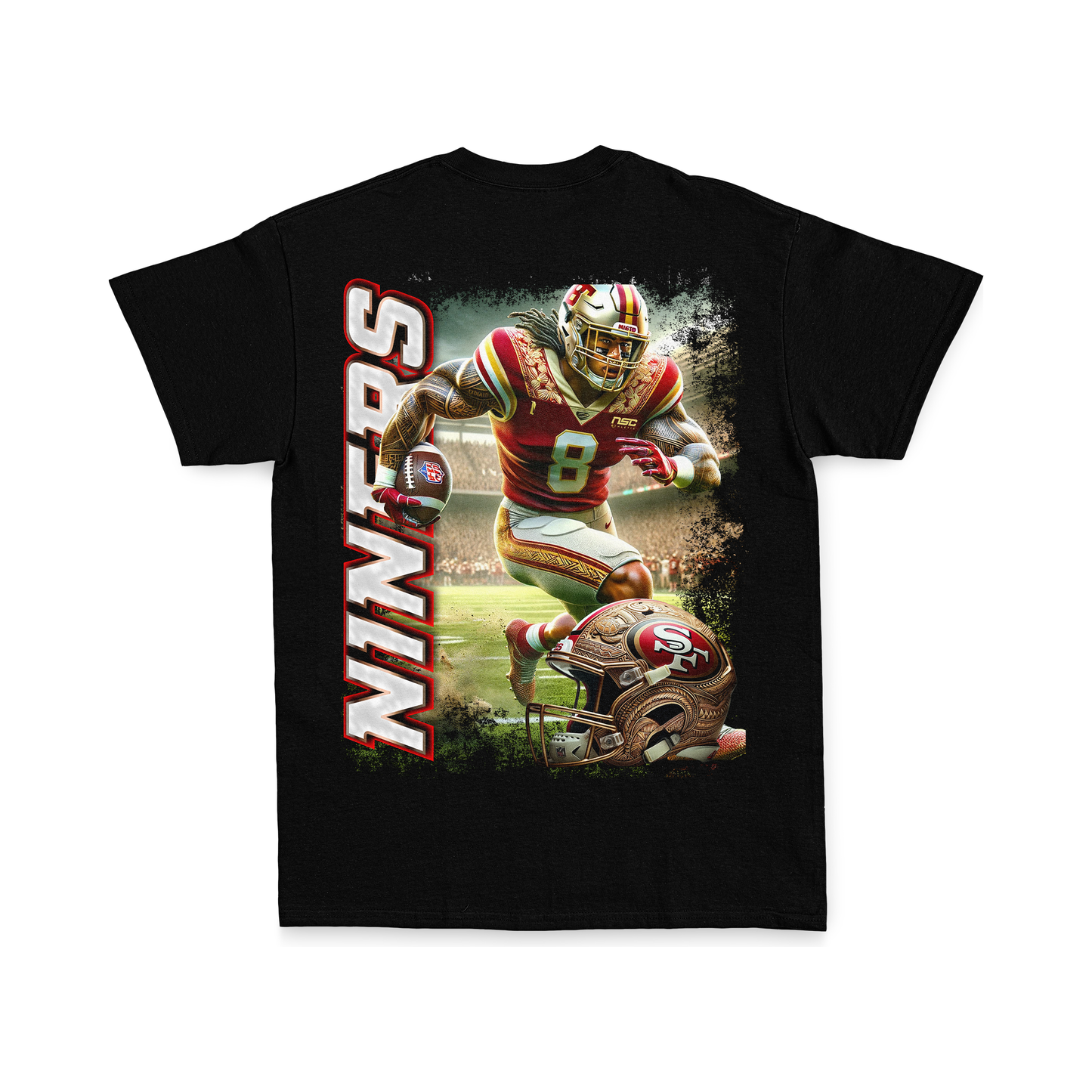 Pacific Titans NFL NINERS Tee - CHRISTIAN