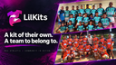 LilKits community banner: A kit of their own. A team to belong to. With images from Tuasivi and Leififi College in Samoa.