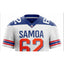 NSC - Custom SAMOA - FOOTBALL JERSEY WHITE