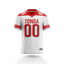 NSC - Custom TONGA - FOOTBALL JERSEY WHITE