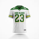 NSC - Custom COOK ISLAND - FOOTBALL JERSEY WHITE