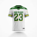 NSC - Custom COOK ISLAND - FOOTBALL JERSEY WHITE