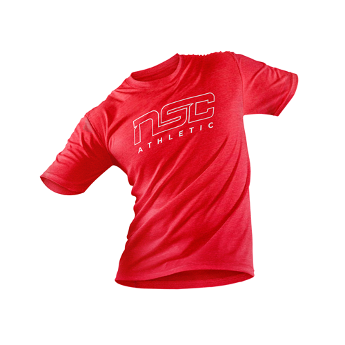 NSC 2022 Training Tee - Red Marle